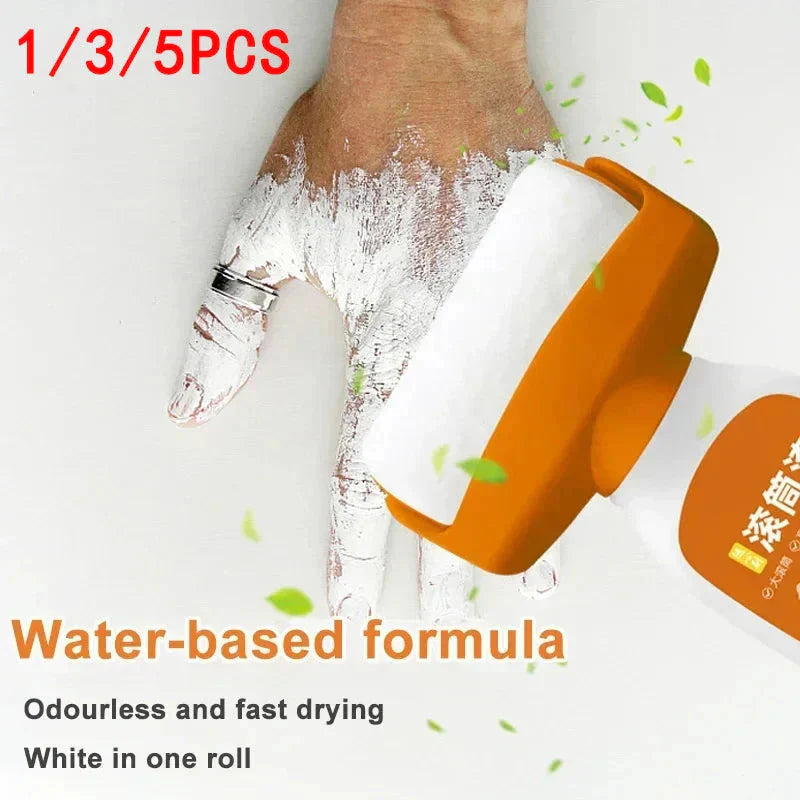 Antibacterial Wall Paint β Strong Repair Latex Paint with Roller Brush for Living Room & Kitchen