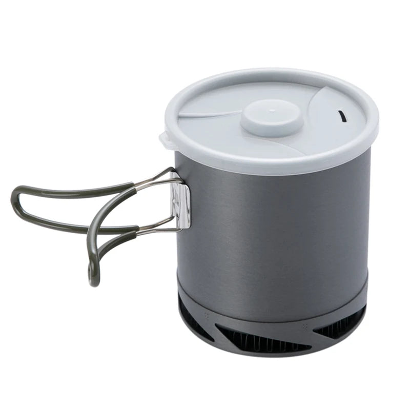Fire Maple FMC-XK6 Heat Exchanger Pot 1L Foldable Cooking Pots with Mesh Bag Outdoor Camping Cookware