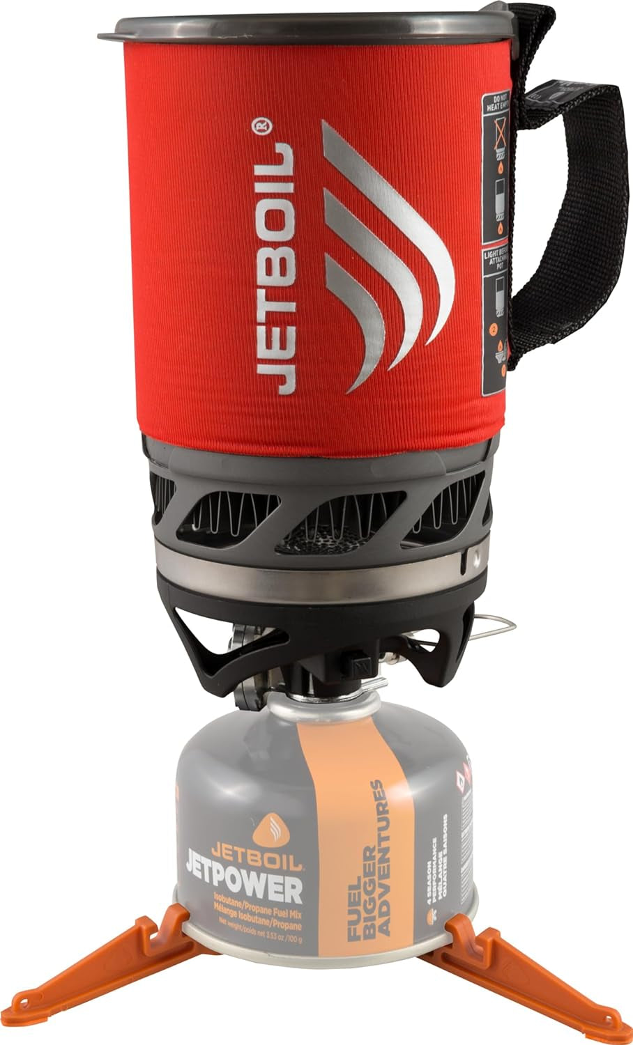 Jetboil Micromo Lightweight Precision Camping and Backpacking Stove Cooking System with Adjustable Heat Control