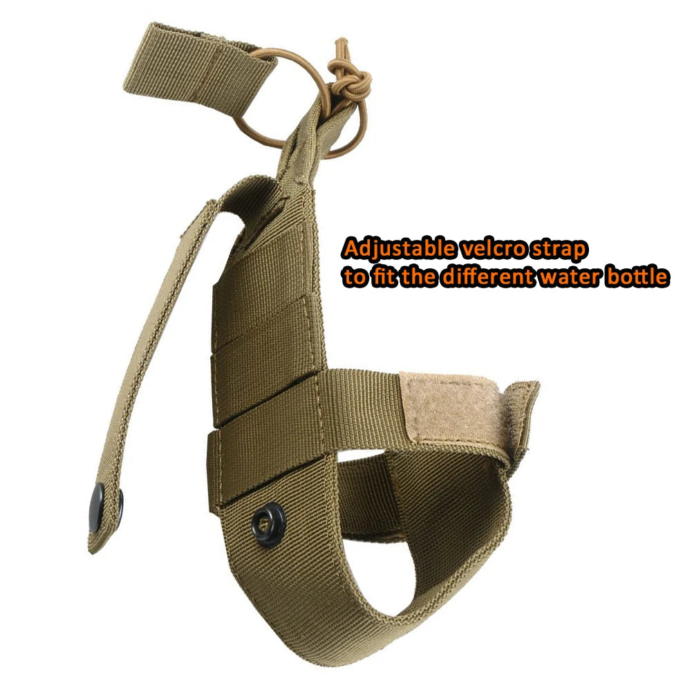 Outdoor Simple Minimalist Water Bottle Holder Belt Set Nylon Bottle Carrier Drink Water Cup Rack Accessories #HY