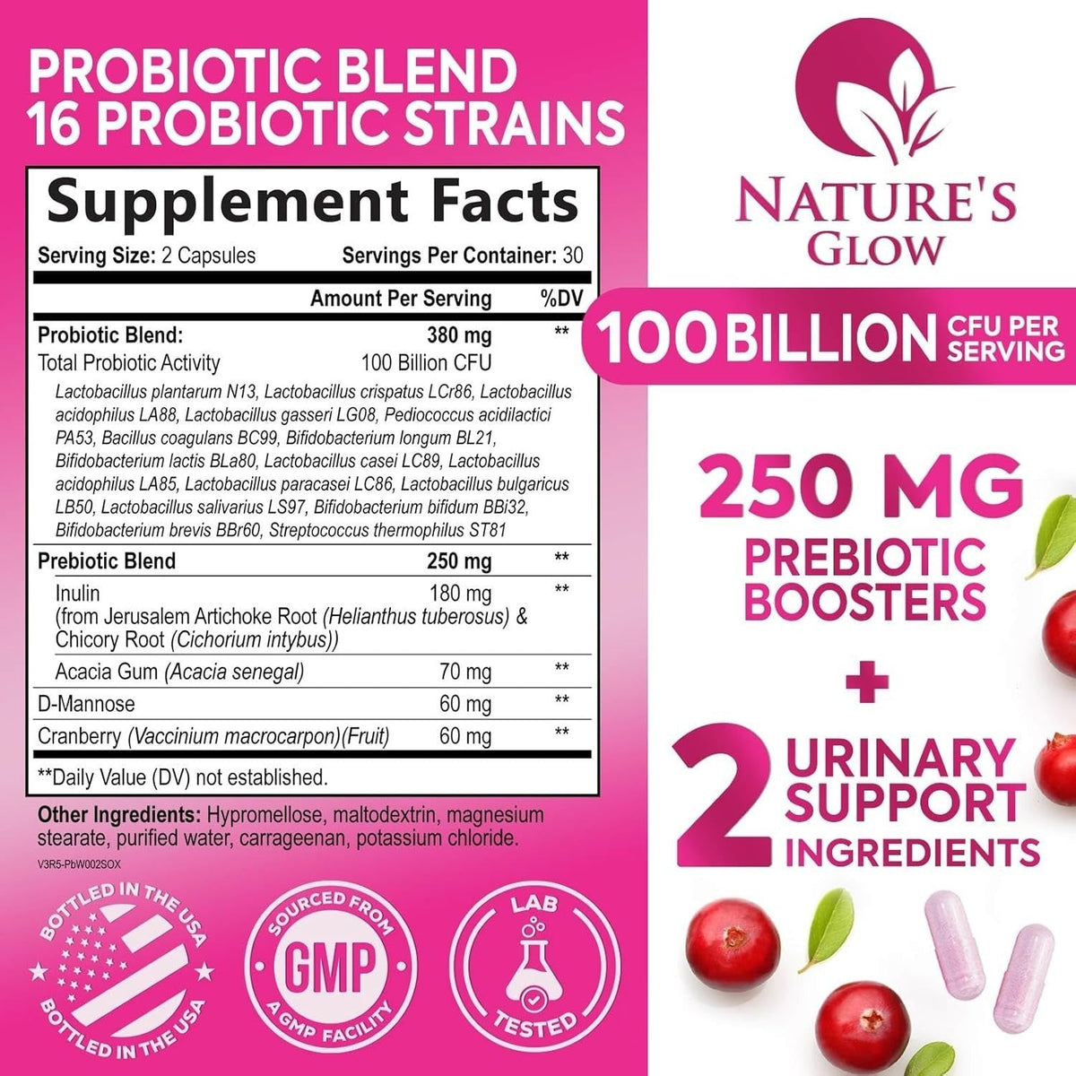 Probiotics for Women - for Digestive Health, Immune Support, & Vaginal Health
