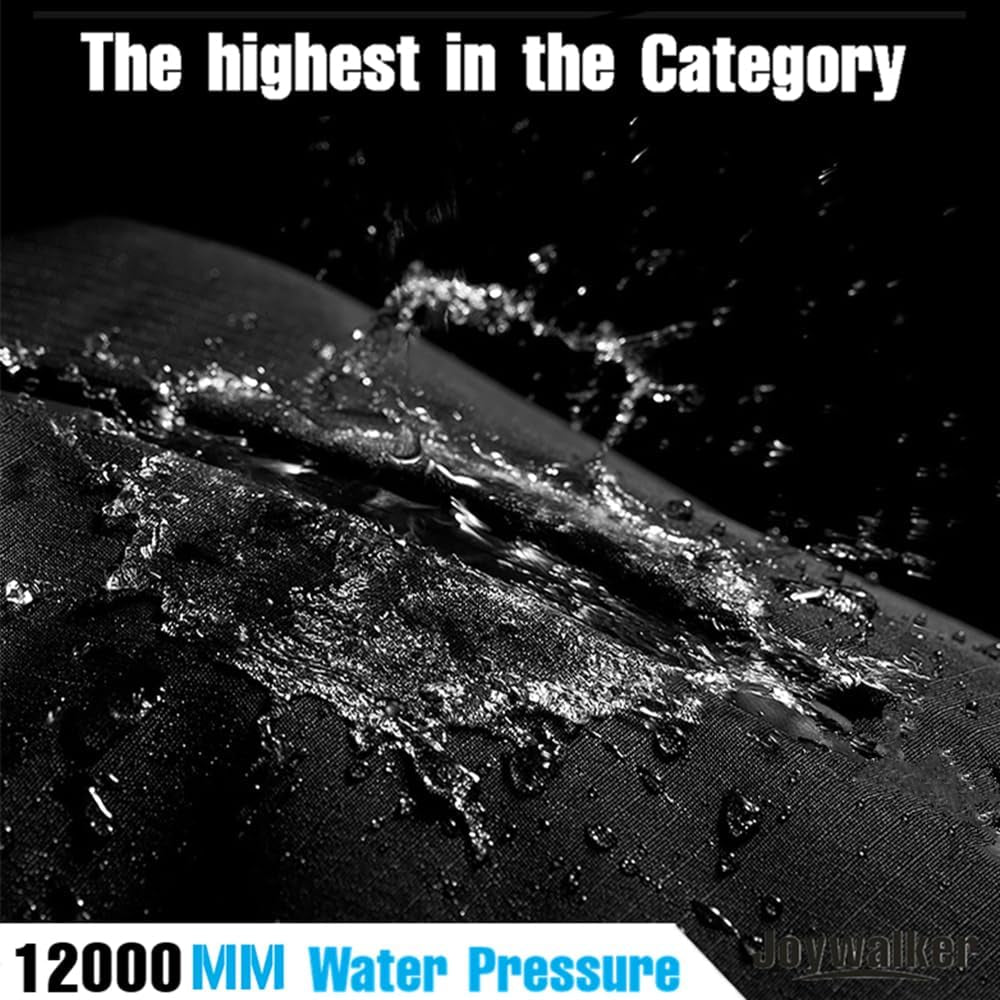 Waterproof Backpack Rain Cover 12000Mm for Hiking Camping Travel | 12000Mm Ultra-Waterproof, Upgraded Ultra-Strong Multilayer Fabric, Antislip Cross-Buckle Strap, for Outdoor Commuting School