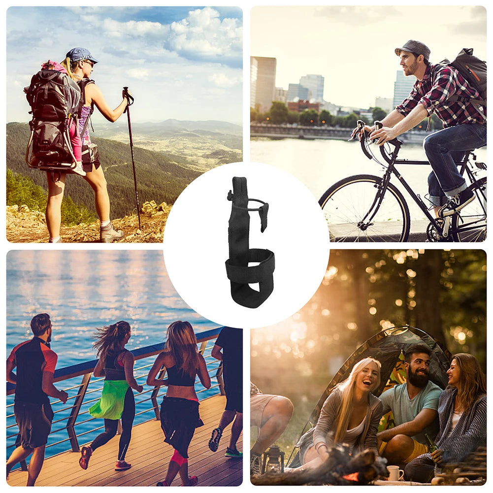Outdoor Simple Minimalist Water Bottle Holder Belt Set Nylon Bottle Carrier Drink Water Cup Rack Accessories #HY