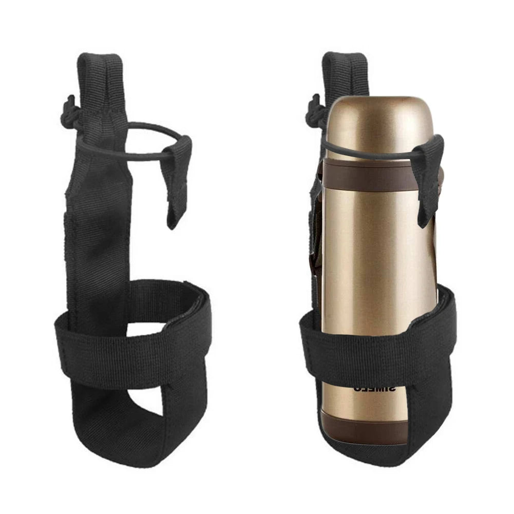 Outdoor Simple Minimalist Water Bottle Holder Belt Set Nylon Bottle Carrier Drink Water Cup Rack Accessories #HY