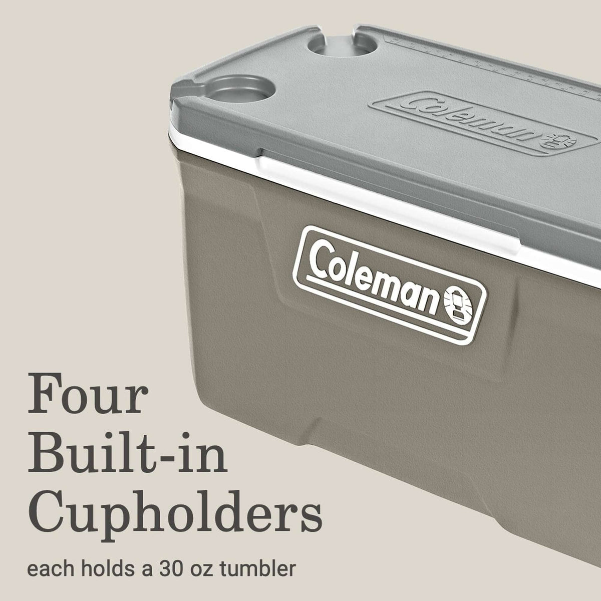 316 Series 70QT Hard Chest Cooler, Silver Ash