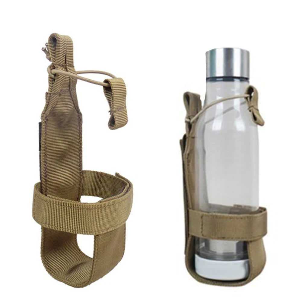Outdoor Simple Minimalist Water Bottle Holder Belt Set Nylon Bottle Carrier Drink Water Cup Rack Accessories #HY